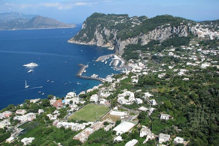 Full Day Capri & Sorrento by Inflatable Boat from Naples