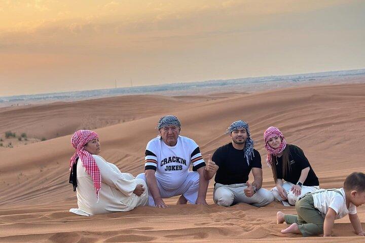 Dubai Morgen Wüste Safari Sand Boarding & Kamelfahrt (jeep)