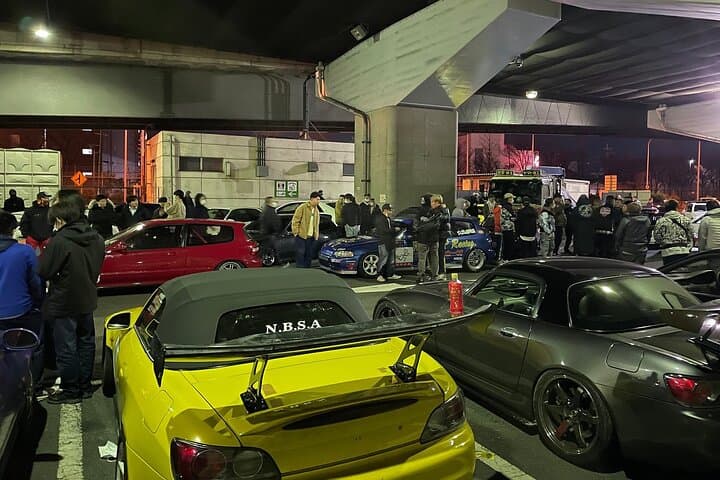 JDM Car Meet Up Tour in Osaka