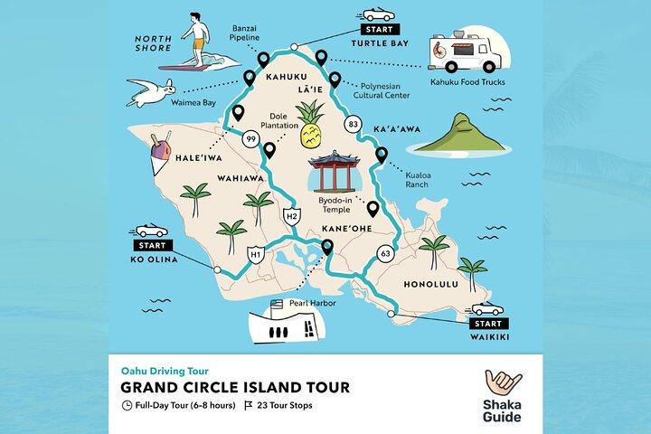 Amazing Oahu Adventure Bundle: 6 Self-Guided Audio Tours