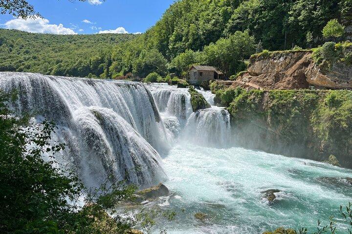 From Sarajevo: Strbacki Buk & Jajce Waterfalls Day Trip