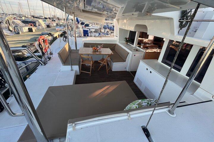 Excursion privée en catamaran à travers Formentera