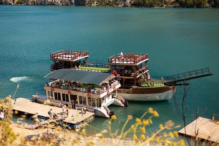 Fra Alanya Green Canyon Dagstur med bådtur og frokost