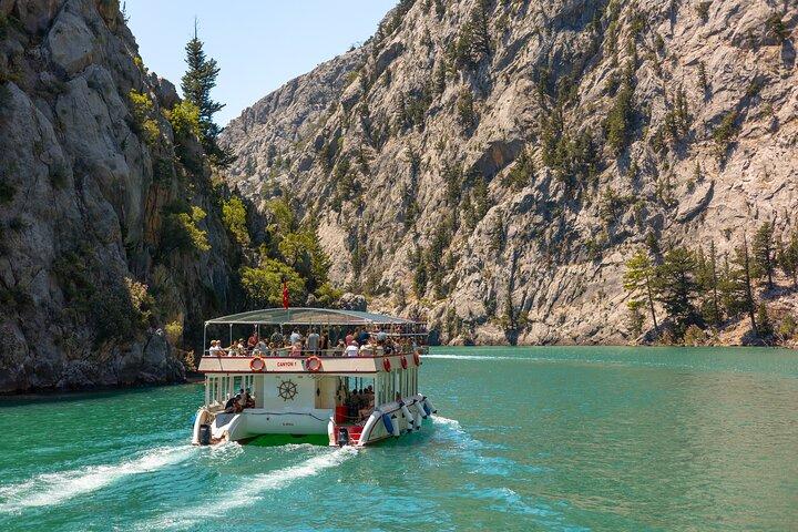 Desde Alanya Excursión de un día al Green Canyon con paseo en barco y almuerzo