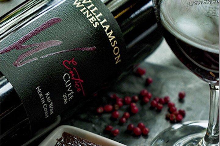 Icon Wine & Food Pairing hos Williamson Wines i Healdsburg