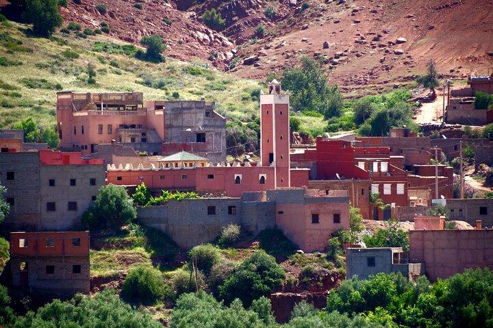 Day trip to Atlas Mountains ourika valley Berber villages