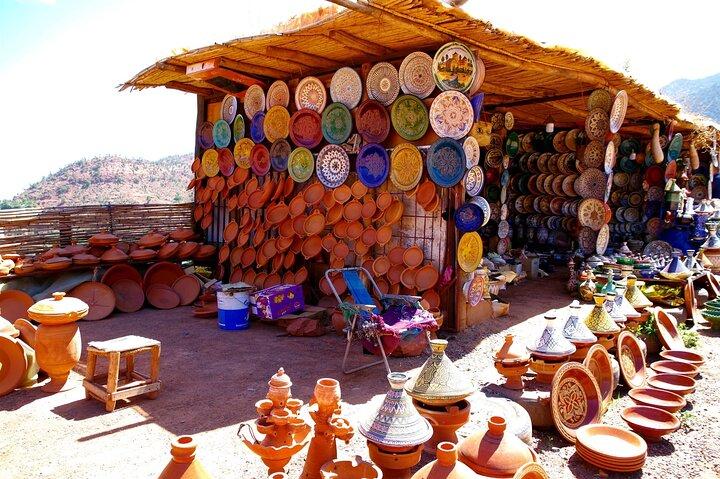 Day trip to Atlas Mountains ourika valley Berber villages