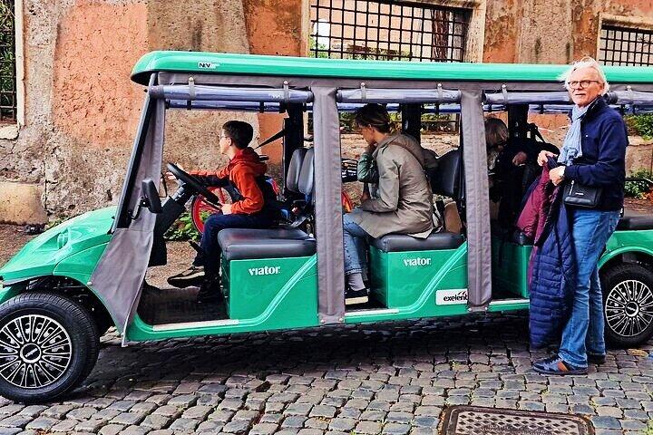 Roma, hecho para ti: Tour privado en carrito de golf