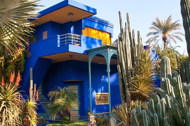 Majorelle Garden, St Laurent and Berber Museum Round Trip Ticket
