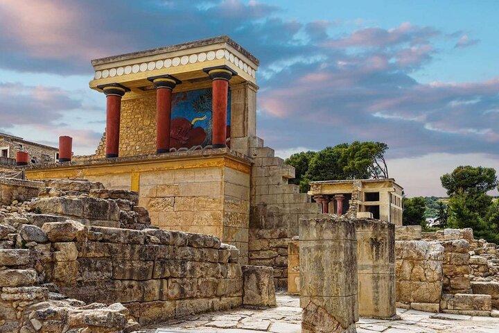 Knossos Palace Udflugt fra Chania fritid i Heraklion by.