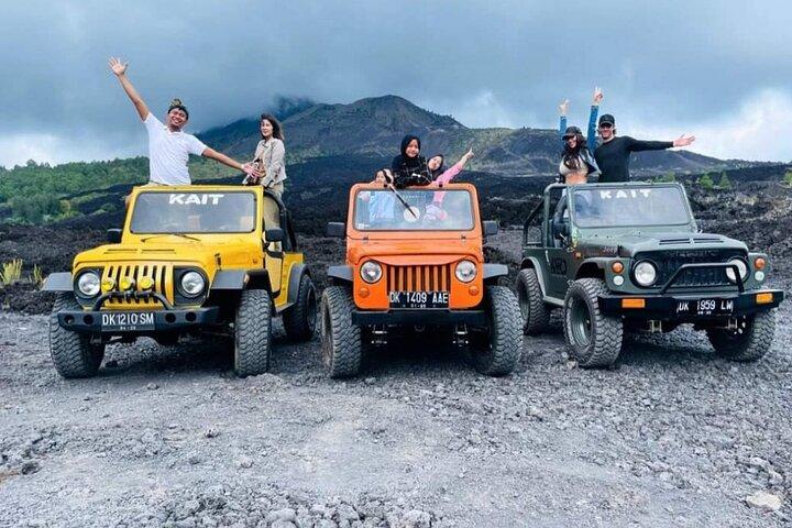 Mount Batur Sunrise Jeep, Frühstück & Hot Spring All Inclusive