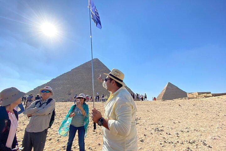 Tour privato del Cairo e delle Piramidi con una guida egittologa
