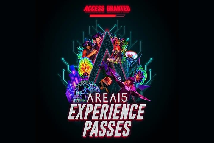 AREA15 Level 1 or Level 2 Experience Passes
