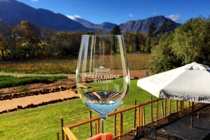 Ultieme volledige dag Franschhoek Wine Tram Hop On Hop Off Experience