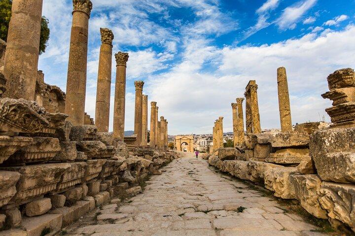 Tour privato a Jerash, Ajloun e Pella da Amman