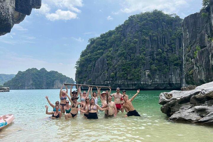Verken Lan Ha, Halong Bay: boottocht van een hele dag vanaf het eiland Cat Ba