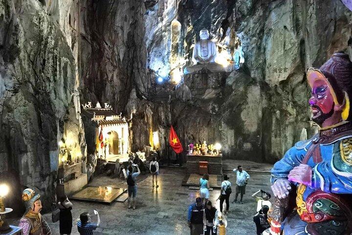Från Hoi An/Da Nang: Marble Mountains & My Son Sanctuary Day Trip