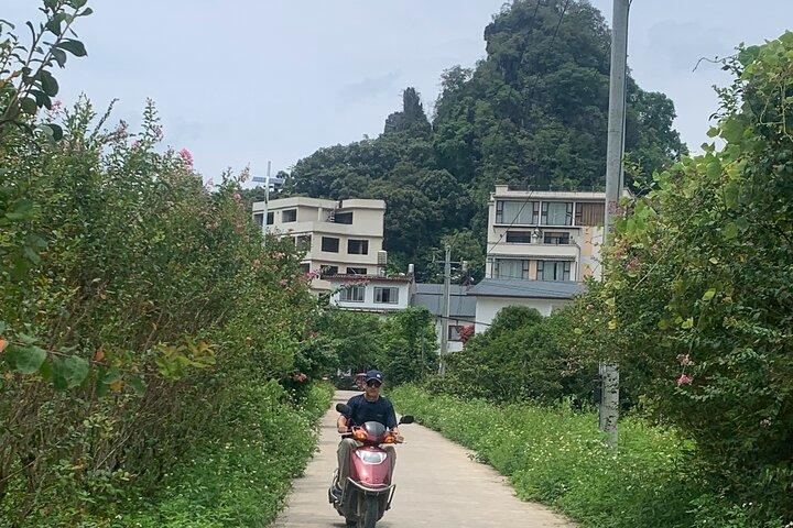 Privat Motorcykel Sightseeing Tour Yangshuo Countryside