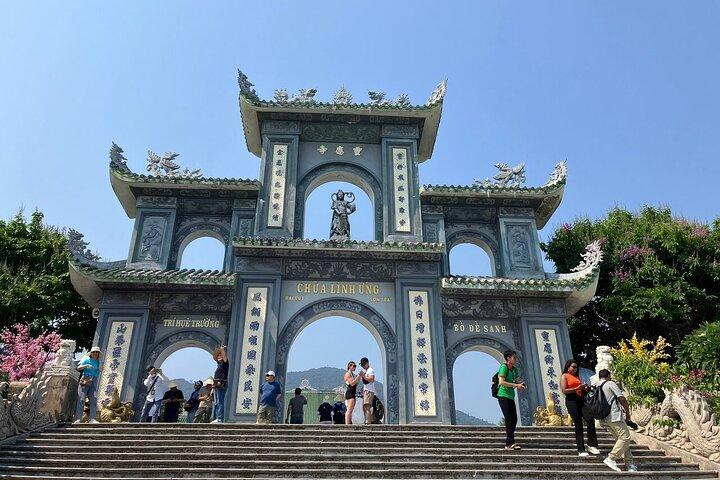 Visite privée de Lady Buddha, Marble Mountains et Hoi An City By Night