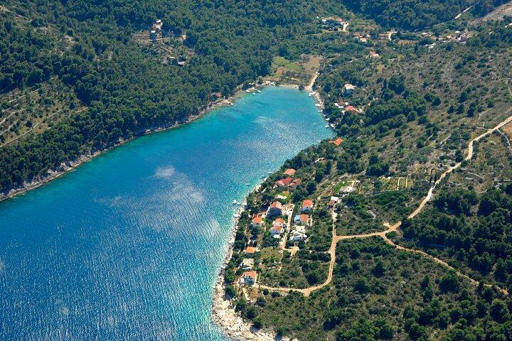 Privérondleiding van 5 eilanden (eilanden Brac, Hvar, Pakleni, Solta, Ciovo)