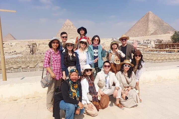 Giza, Sakkara, Memphis, Camel + Lunch - All Inclusive, Private