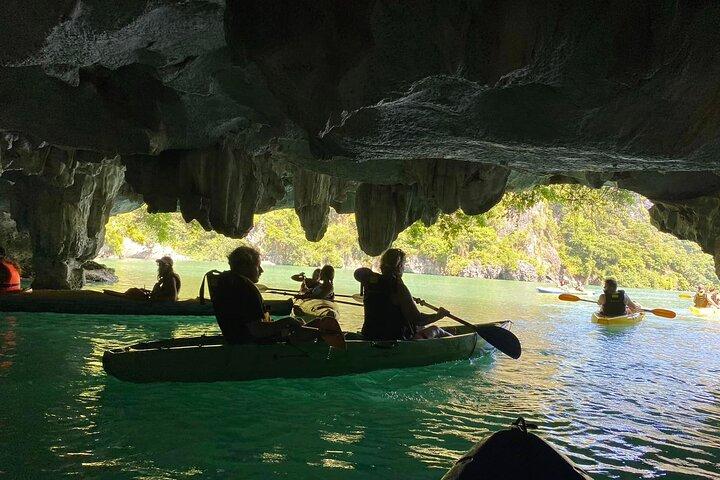 Île de Cat Ba - Excursion d'une journée dans la baie de Lan Ha : kayak, natation et repas