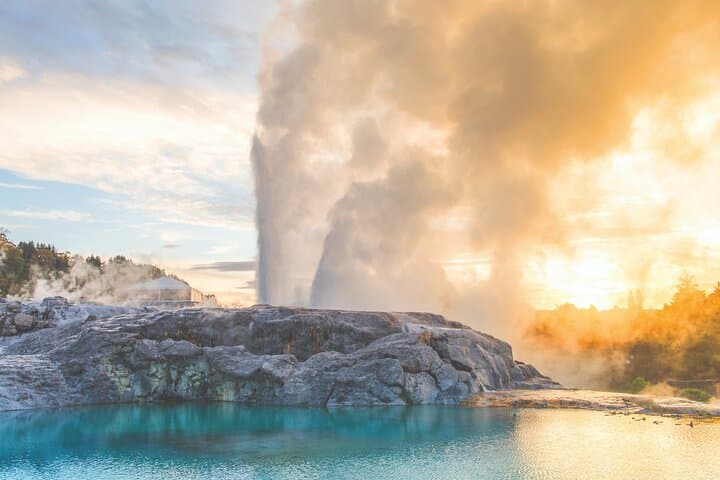Auckland: Rotorua Te Puia with Haka & Polynesian Spa Small Group