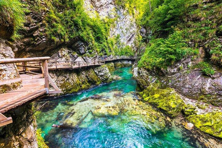 Bled : Vintgar Gorge Return Shuttle (Vintgar Ticket nicht inbegriffen)
