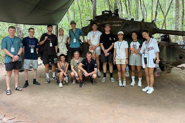 Tour guidato privato di mezza giornata dei tunnel di Cu Chi
