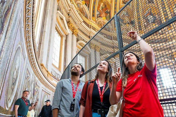 Tour completo a la Basílica de San Pedro con escalada a la cúpula
