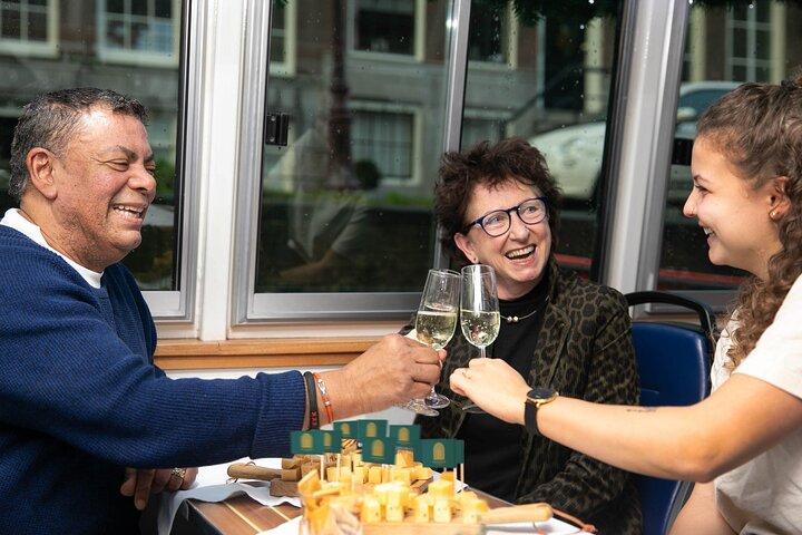 Haarlem : Crucero nocturno por el queso y el vino