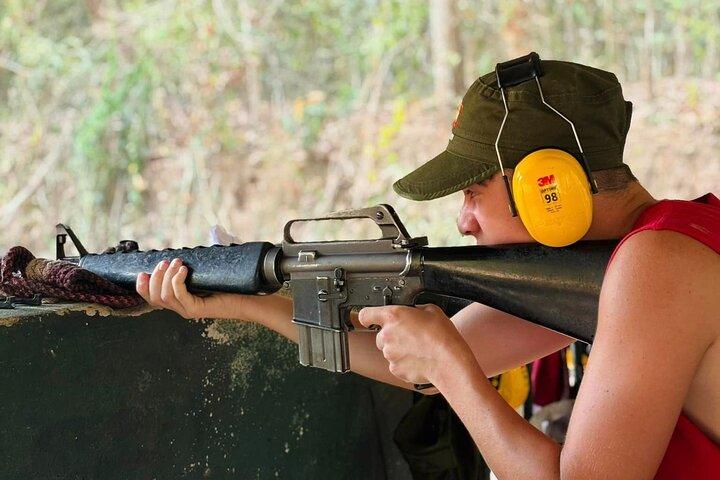 Ben Duoc Cu Chi Tunnels Halbtagestour | Entfliehen Sie den Massen