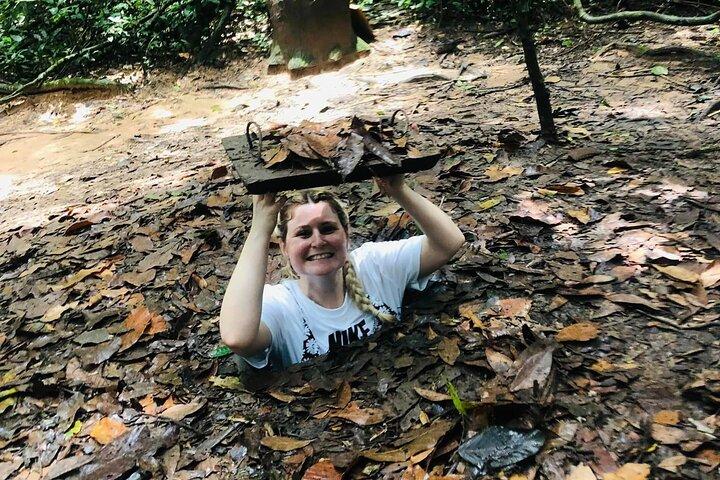Ben Duoc Cu Chi Tunnels Halbtagestour | Entfliehen Sie den Massen