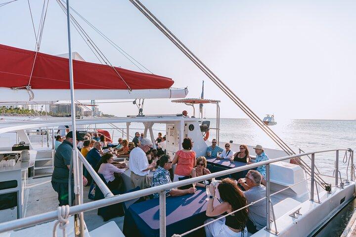 Aruba Sunset Sail Dinner Cruise with Open Bar by Catamaran