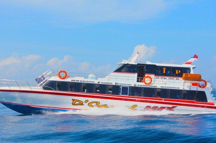 One-way Ticket Schnellboot von Sanur Bali oder Nusa Lembongan