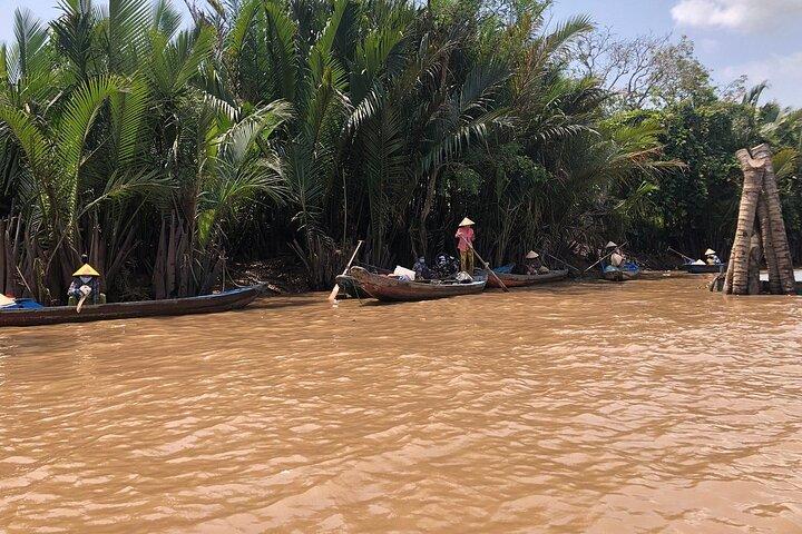 Avventura di 1 giorno nel delta del Mekong per piccoli gruppi
