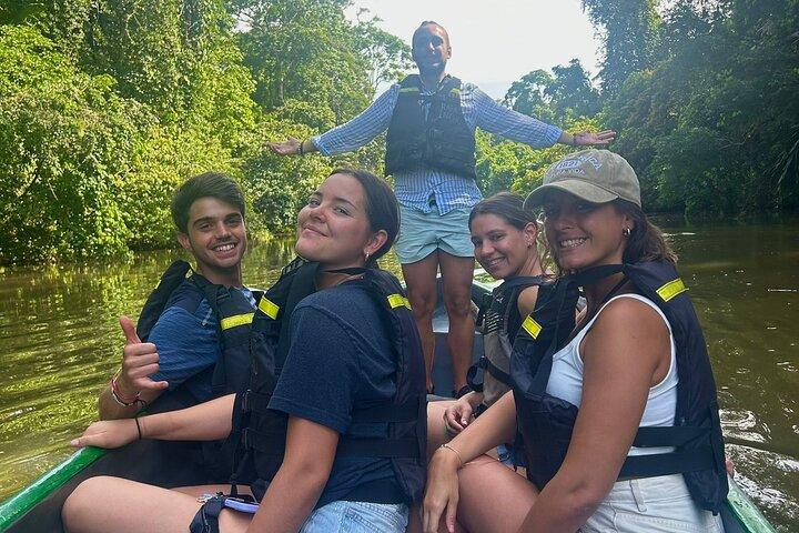 3-hour experience through the Tortuguero canals