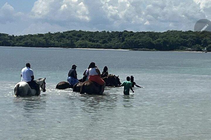 Bambus rafting og rideture i OchoRios Jamaica