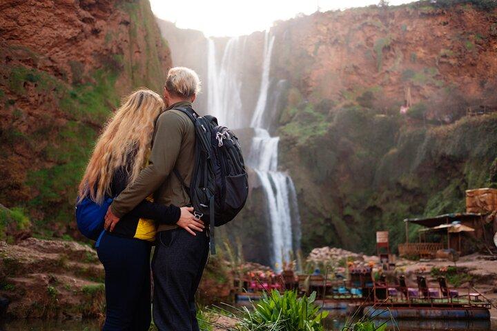 Excursão privada de Ouzoud Waterfalls a partir de Marrakech