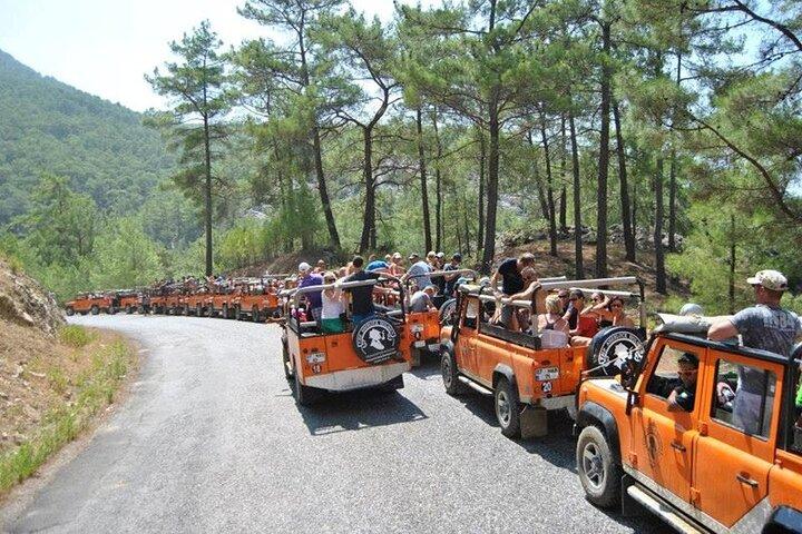 Raften, buggy, jeepsafari en zipline-ervaring in Antalya