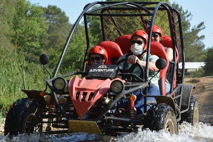 Raften, buggy, jeepsafari en zipline-ervaring in Antalya