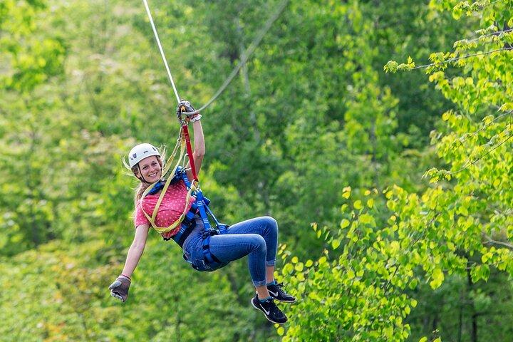 Minnesota River Valley 14-linjers spændende Zipline Canopy Tour