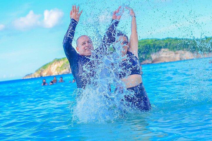 Aventura de buggy com cenote e praia de Macau saindo de Punta Cana