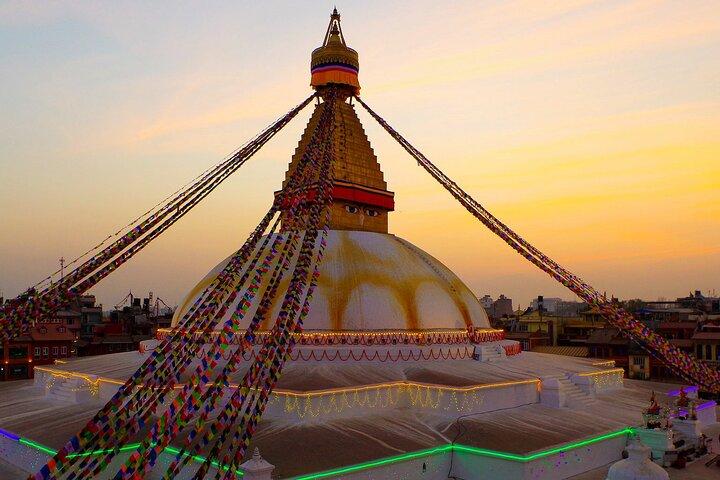 Halbtägige Kathmandu Buddhist Temple Private Tour mit Guide