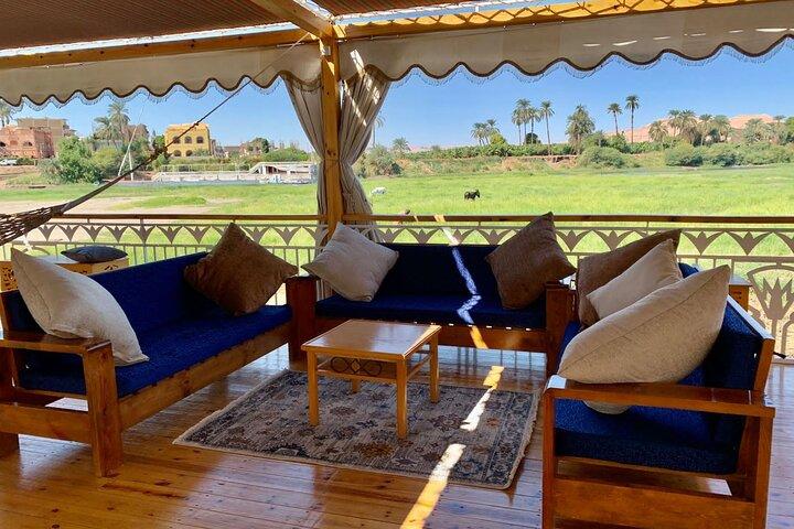 5 Dias Deluxe Dahabiya Nile Cruise de Luxor para Aswan
