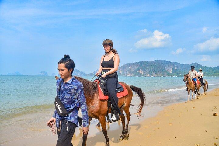 Krabi-Reiten am Strand