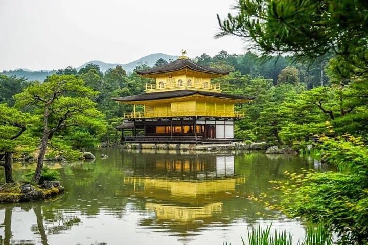 Golden Pavilion Kiyomizu Temple and Fushimi Inari Shrine Tour