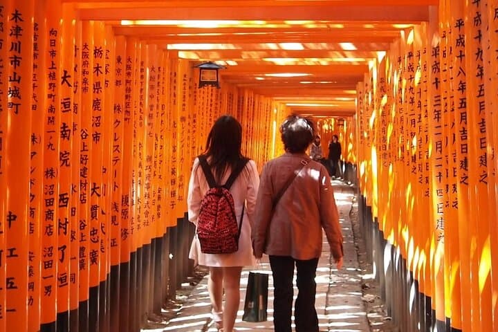 Golden Pavilion Kiyomizu Temple and Fushimi Inari Shrine Tour