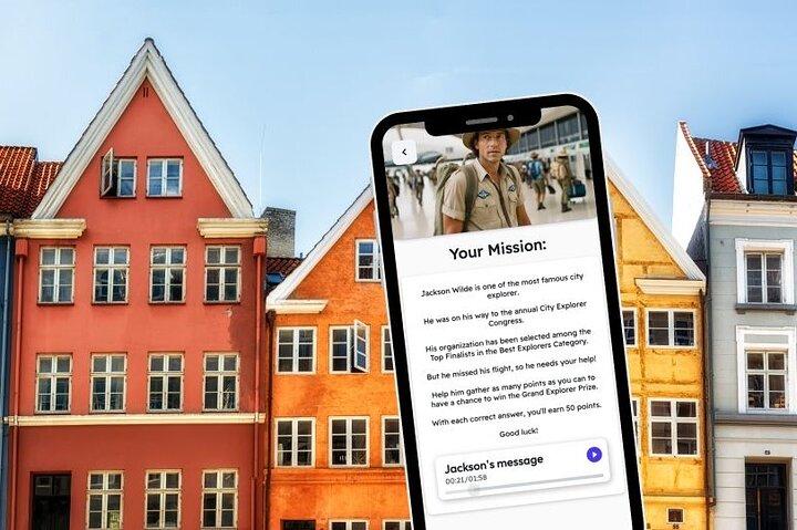 Copenhagen Exploration Game og City Tour på din telefon
