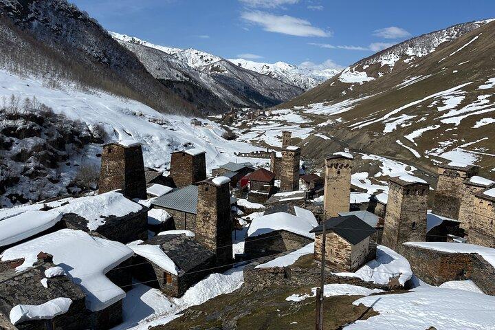 Van Tbilisi: Svaneti 4-daagse privétour (Mestia, Ushguli)